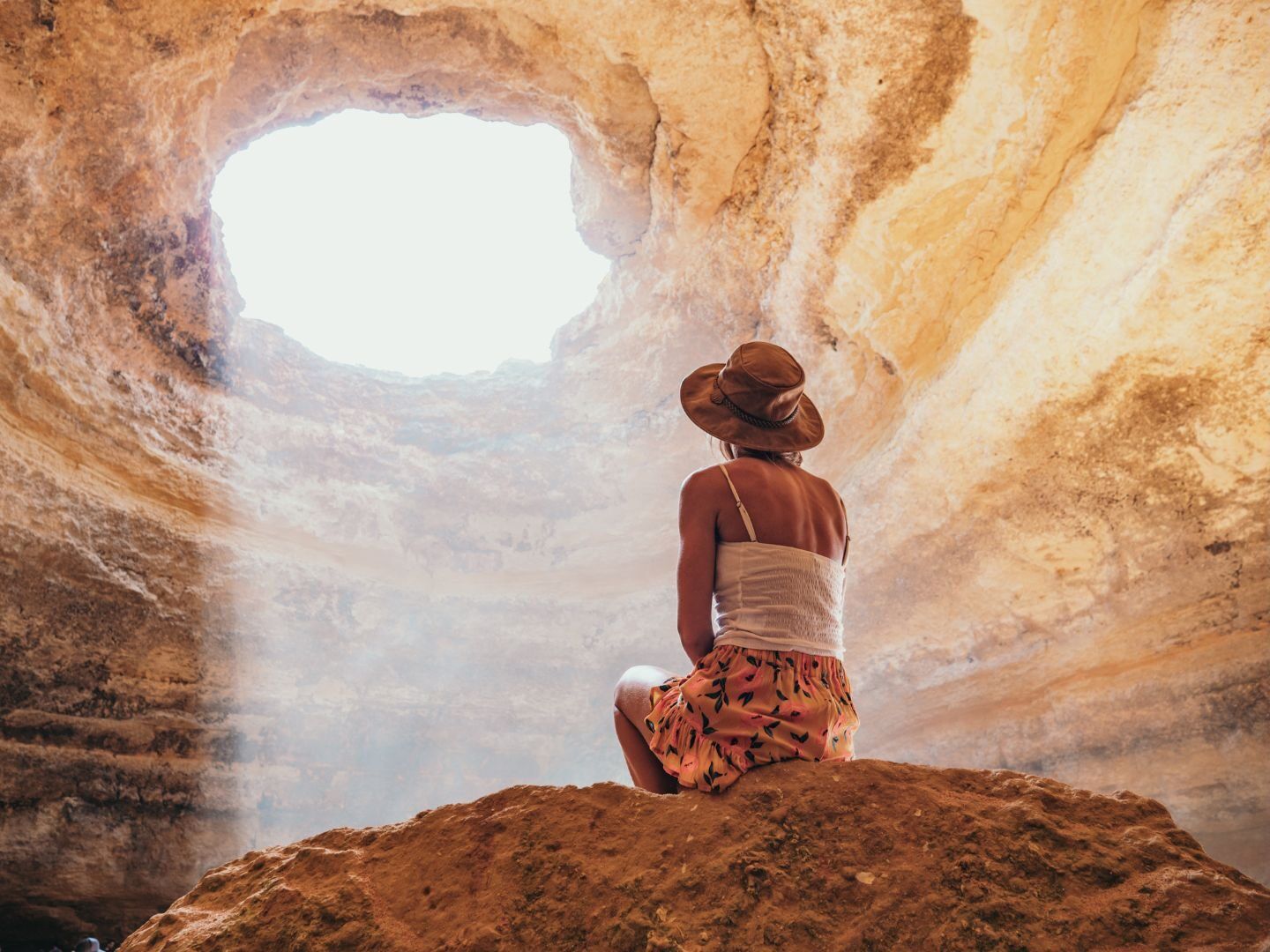 Women looking out at the Light